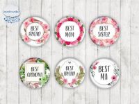 Motiv-Cabochons 1644 25mm (6 Stk)